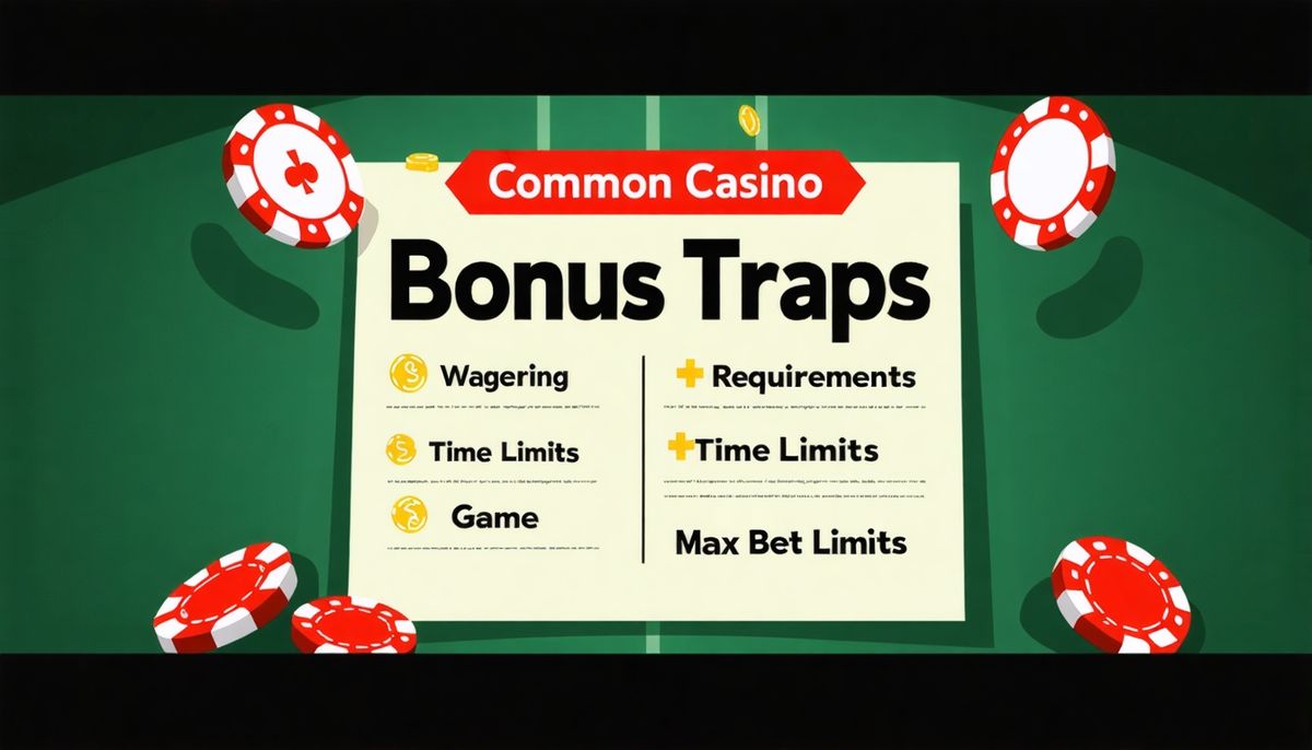 Casino Bonuslarında Sıkça Karşılaşılan Tuzaklar: Bilinçli Seçim İçin Anlaşılır Ç